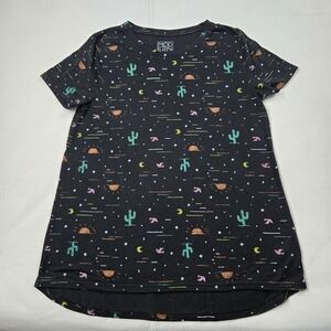 Modern Lux Women's T-shirt Southwest Vibes Cactus Open Sky‎ Size M  READ